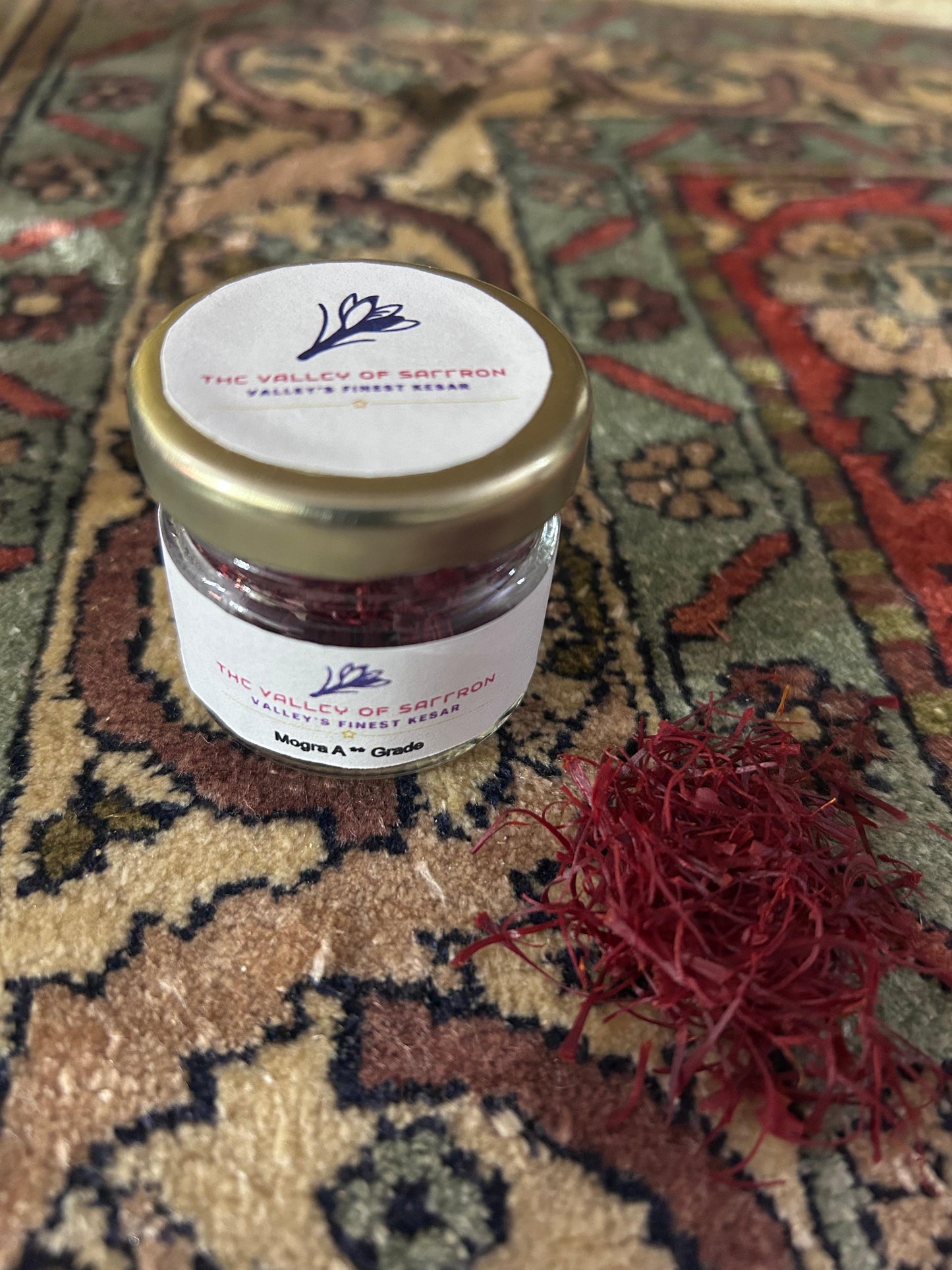 Saffron | Pure and Organic | Kashmiri Kesar | 2 gm