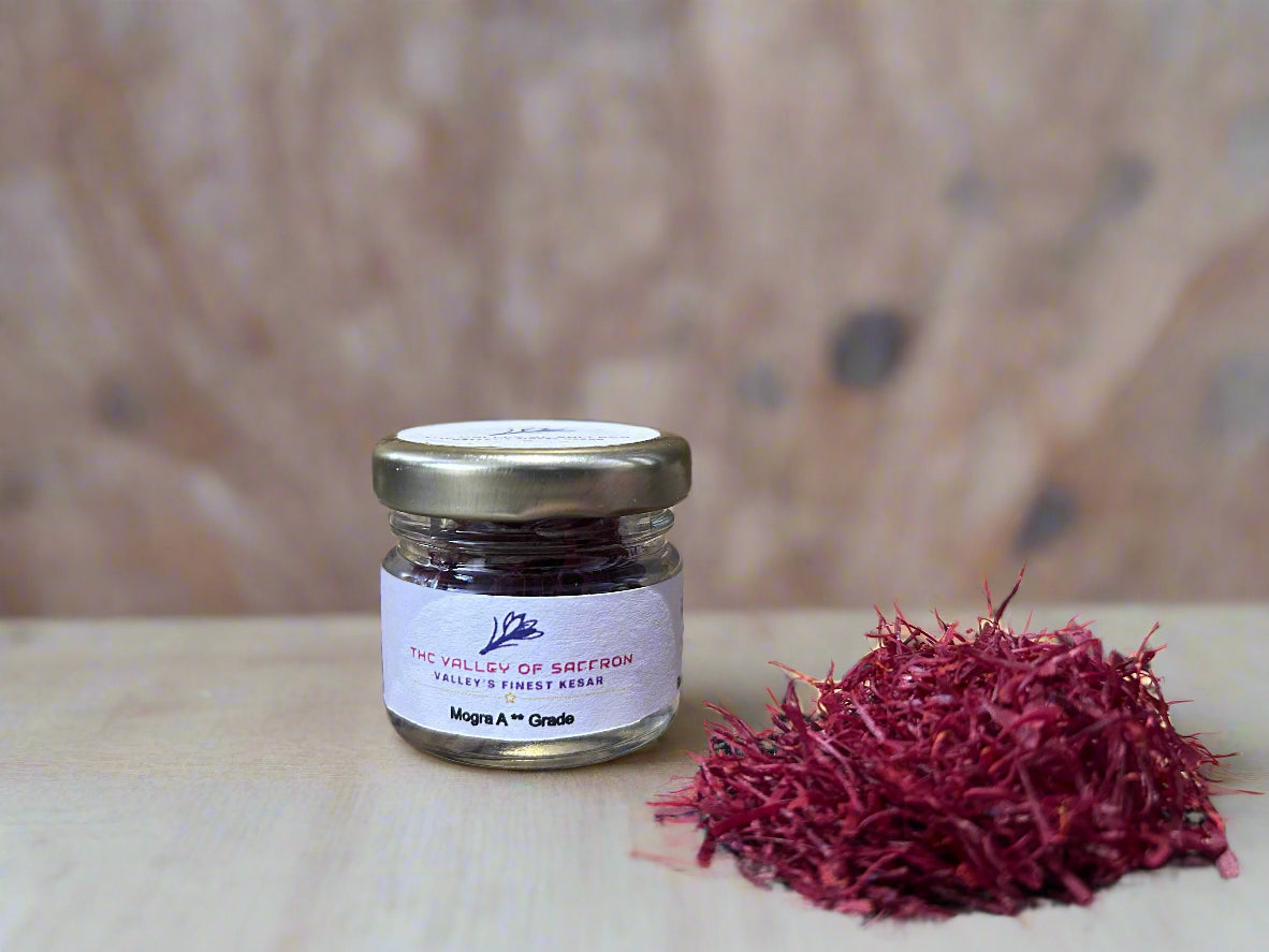 Kashmiri Saffron | Hand-Picked | Pure | Organic | 1 gm